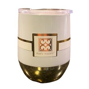 Mary Square 12 Oz. Stainless Steel Travel Tumbler